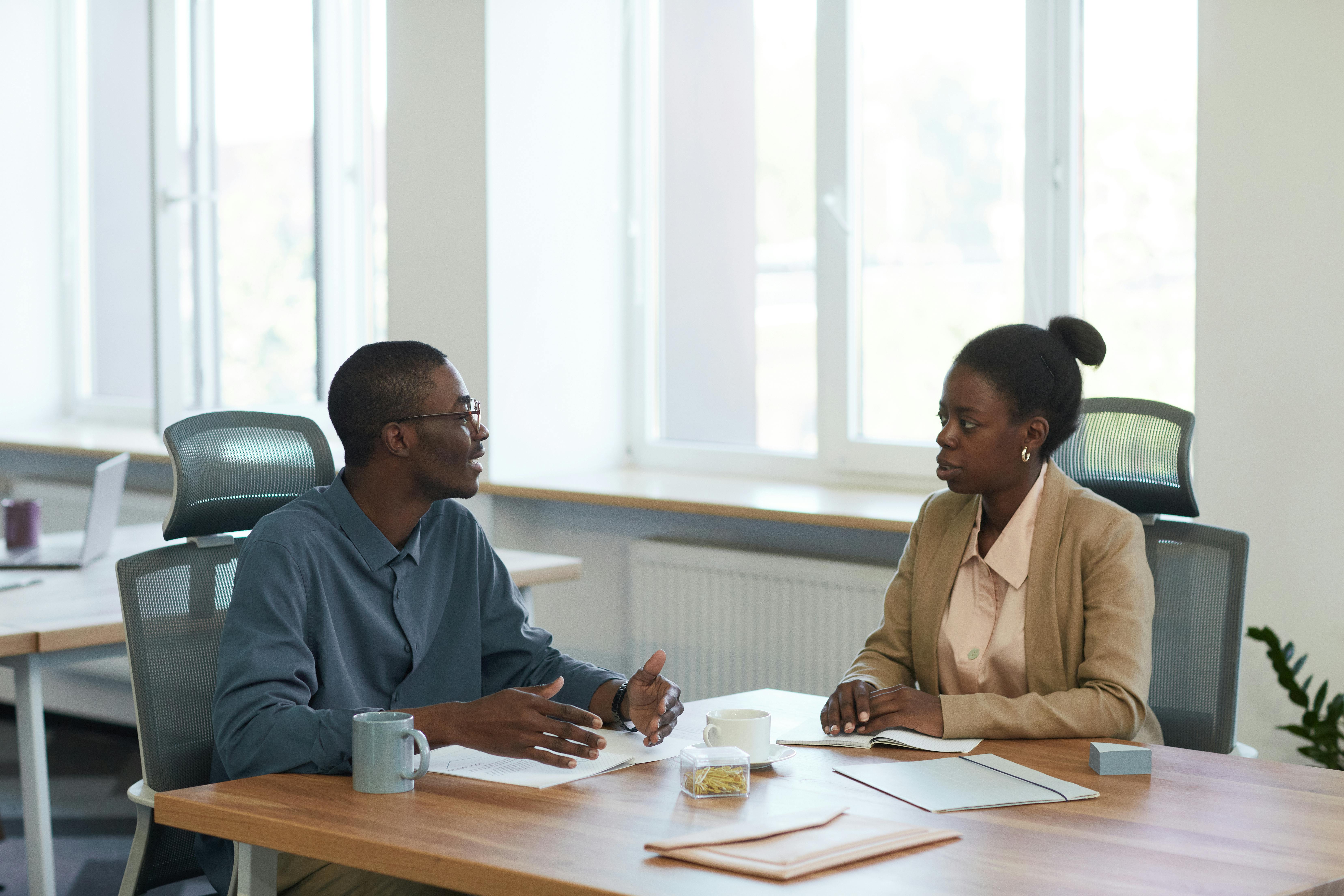 Interview preparation session